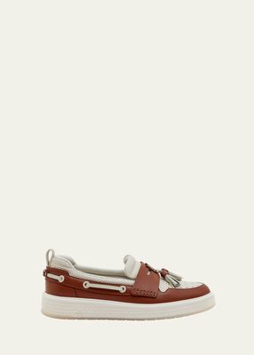 Men's MA Tassel Leather Boat Shoes