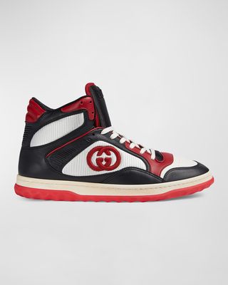 Men's MAC 80 Embroidered High-Top Sneakers