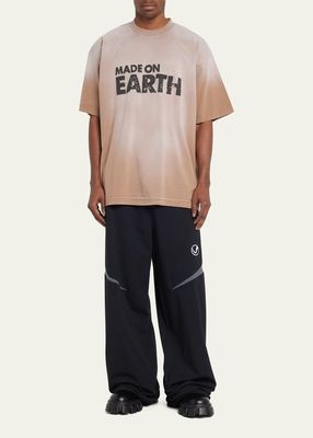 Men's Made On Earth Faded Cotton Jersey T-Shirt