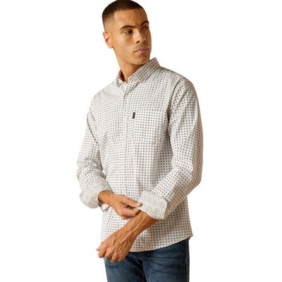 Men's Major Stretch Modern Fit Shirt in White