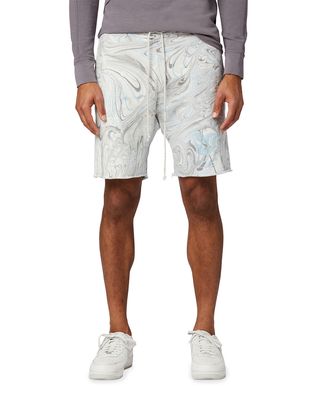 Men's Marble-Dyed French Terry Shorts