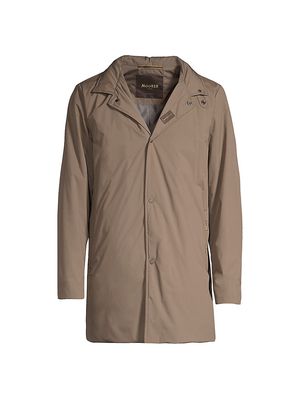 Men's Mariano Water Resistant Jacket - Dark Brown - Size 44 - Dark Brown - Size 44