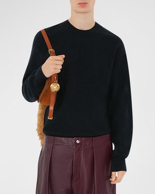 Men's Marled Wool Sweater
