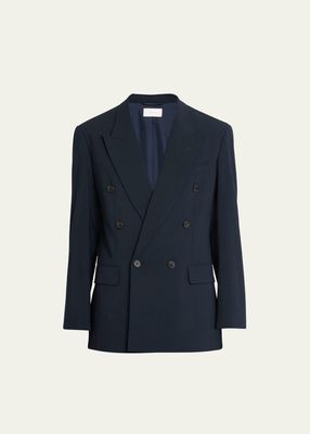 Men's Marri Wool-Blend Double-Breasted Jacket