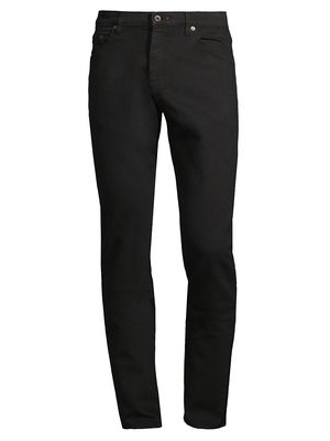 Men's Martin Stretch Skinny Jeans - Black - Size 28 - Black - Size 28