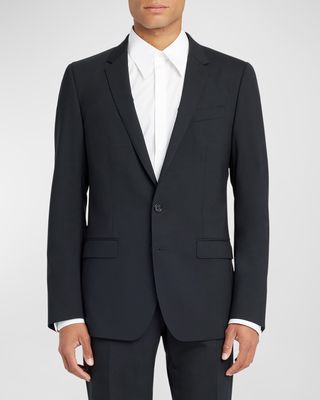 Men's Martini Solid Stretch Wool Suit