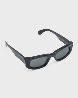 Men's Matera Acetate Rectangle Sunglasses