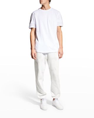 Men's Maverick Pintuck Sleeve T-Shirt - BCI Cotton