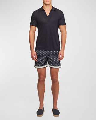 Men's Mayer Linen Polo Shirt