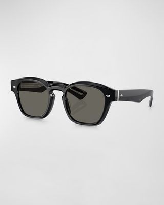 Men's Maysen Acetate Square Sunglasses