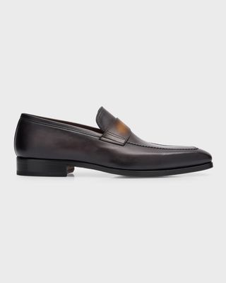 Men's Mckinley Leather Penny Loafers