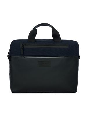 Men's Medium Urban Eco Briefcase - Blue - Blue