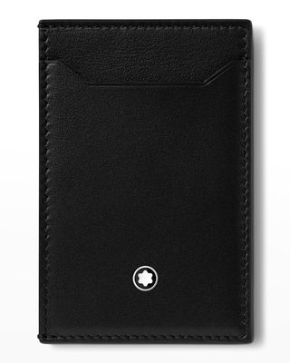 Men's Meisterst&uuml;ck Leather Pocket Card Holder