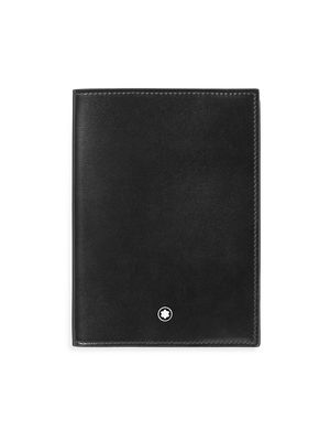 Men's Meisterstück Passport Holder - Black