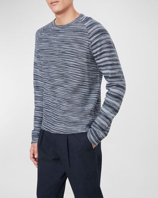 Men's Melange Terry Sweater