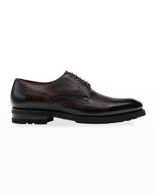 Men's Melich II Pebbled Leather Derby Shoes