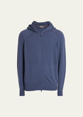 Men's Merano Cashmere Knit Hooded Sweater