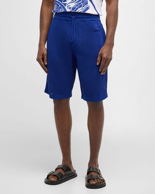 Men's Mesh Knit Drawcord Shorts