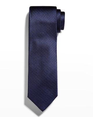 Men's Microneat Silk Tie