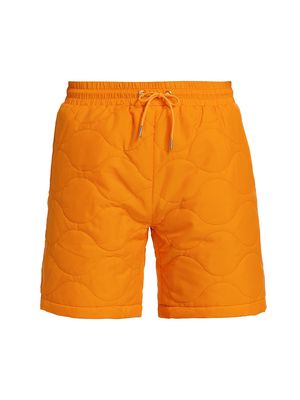 Men's Military Lining Shorts - Yellow - Size Medium