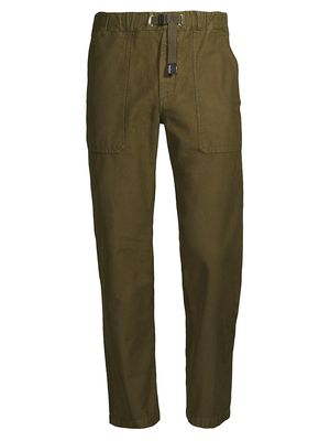 Men's Military Twill Utility Pants - Olive - Size 28 - Olive - Size 28