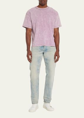 Men's Mineral Wash Cropped Tee