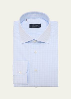 Men's Mini Graph Check Dress Shirt