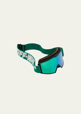 Men's Mirror Lens Ski Goggles