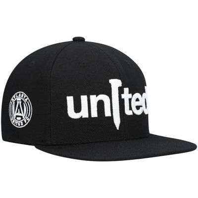 Men's Mitchell & Ness Black Atlanta United FC OriginalFani Snapback Hat