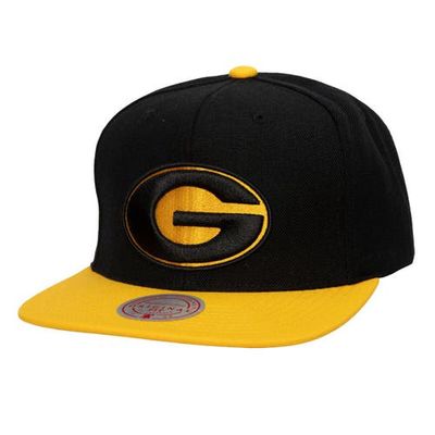 Men's Mitchell & Ness Black/Gold Grambling Tigers 2-Tone 2.0 Snapback Hat