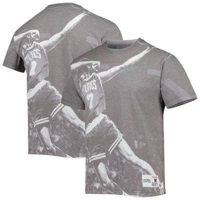 Men's Mitchell & Ness Dee Brown Heather Gray Boston Celtics Above The Rim T-Shirt