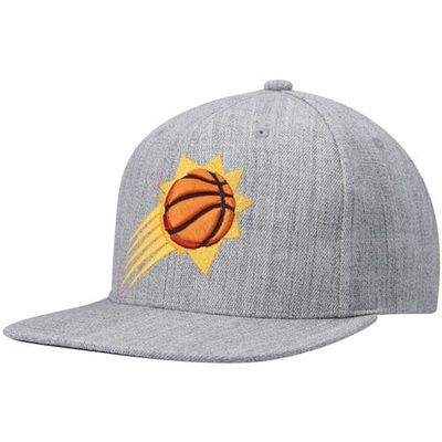 Men's Mitchell & Ness Heathered Gray Phoenix Suns 2.0 Snapback Hat in Heather Gray