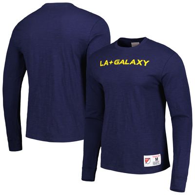 Men's Mitchell & Ness Navy LA Galaxy Legendary Long Sleeve T-Shirt