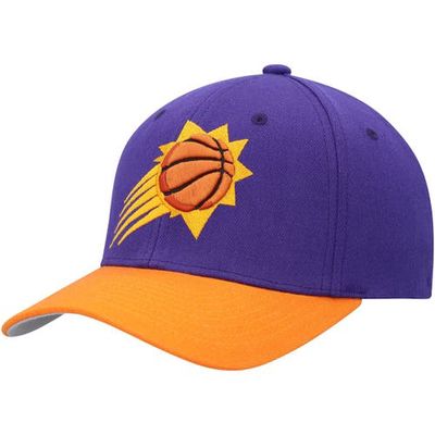 Men's Mitchell & Ness Purple/Orange Phoenix Suns MVP Team Two-Tone 2.0 Stretch-Snapback Hat