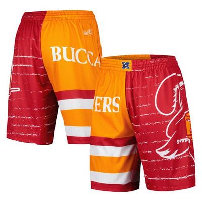 Men's Mitchell & Ness Red Tampa Bay Buccaneers Jumbotron 3.0 Shorts