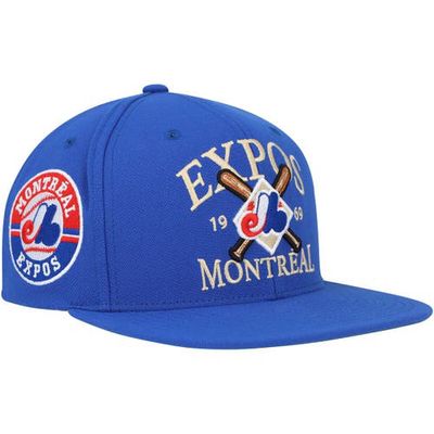 Men's Mitchell & Ness Royal Montreal Expos Cooperstown Collection Grand Slam Snapback Hat