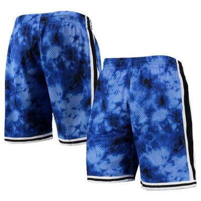 Men's Mitchell & Ness Royal Philadelphia 76ers Hardwood Classics 2000 Galaxy Swingman Shorts