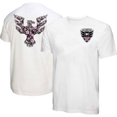 Men's Mitchell & Ness White D.C. United Eagle Branches T-Shirt