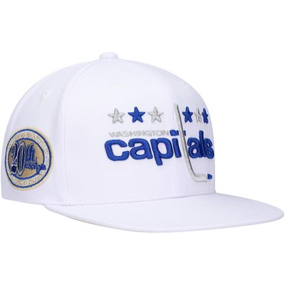 Men's Mitchell & Ness White Washington Capitals SOUL Snapback Hat