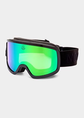 Men's ML0215 Terrabeam Mirror Lens Shield Ski Goggles