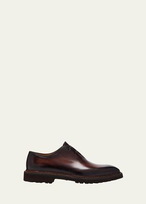 Men's Mocambo Lug-Sole Leather Oxfords