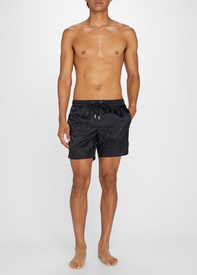 Men's Monogram Jacquard Swim Shorts