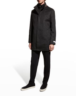 Men's Mont Royal Wool-Cashmere Coat