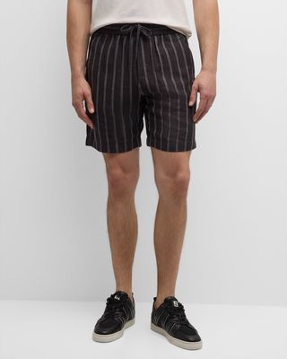 Men's Moonbay Striped Drawstring Shorts