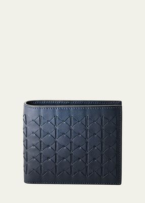 Men's Mosaico Leather Billfold Wallet