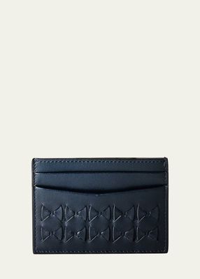 Men's Mosaico Leather Card Case