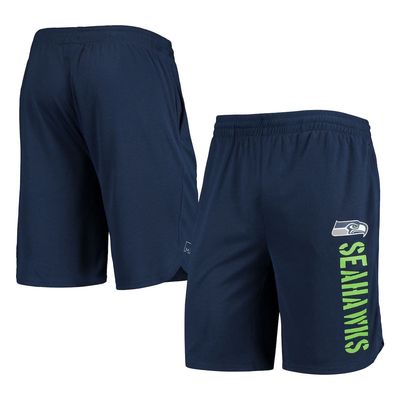 Men's MSX by Michael Strahan College Navy Seattle Seahawks Training Shorts