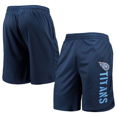 Men's MSX by Michael Strahan Navy Tennessee Titans Training Shorts