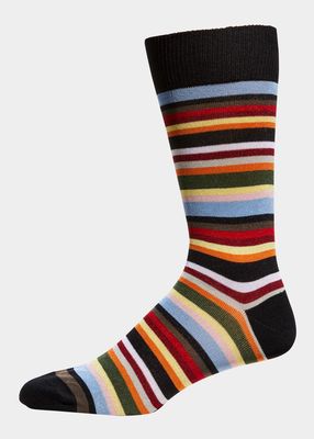Men's Multi-Stripe Socks
