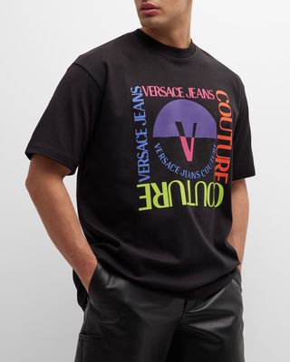 Men's Multicolor V Emblem T-Shirt